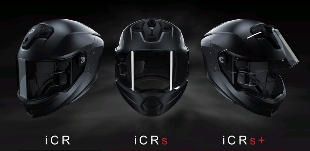  capacetes inteligentes com IA da Intelligent Cranium Helmets