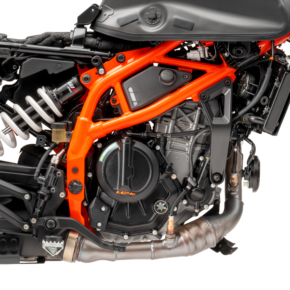 imagem do motor da KTM 390 Enduro R 2025