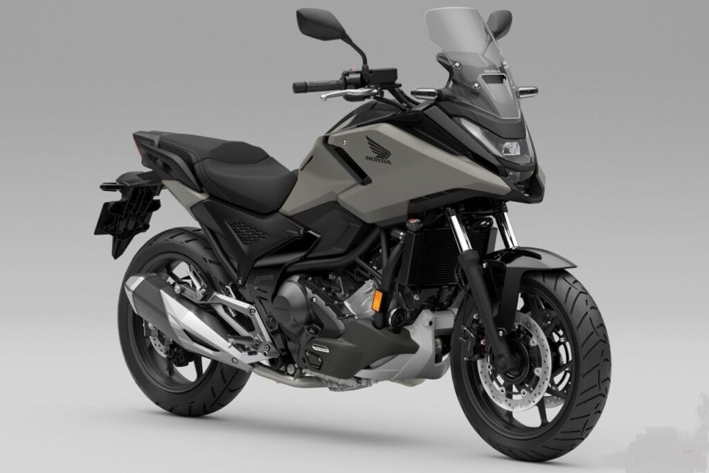 imagem da nova Honda NC 750X 2025 cinza