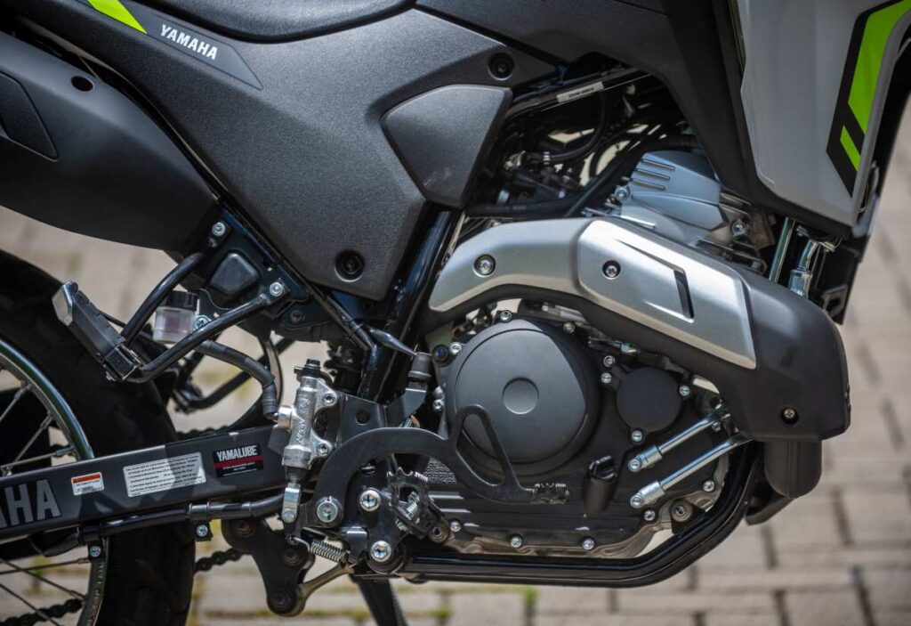 imagem do motor da nova Yamaha Lander Connected 2025