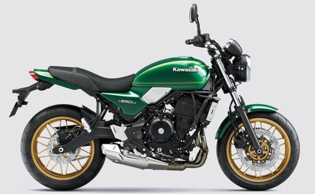 imagem lateral kawasaki z650rs