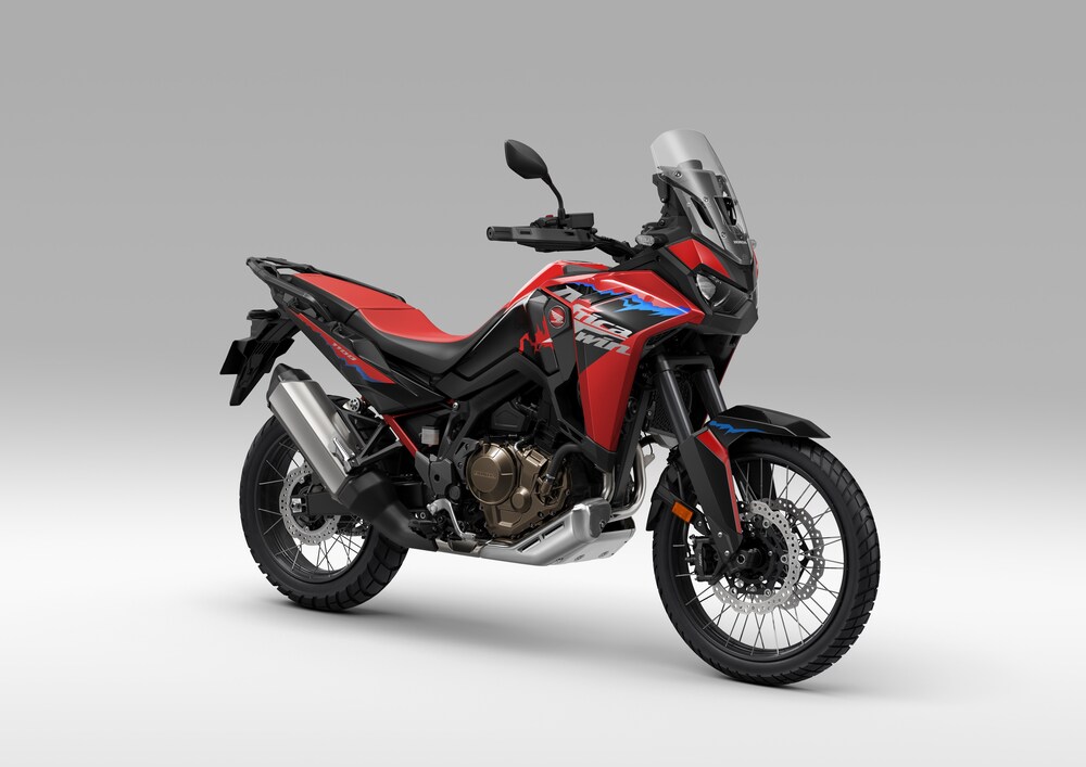 Honda CRF 1100L Africa Twin 2025 terá nova pintura vermelha