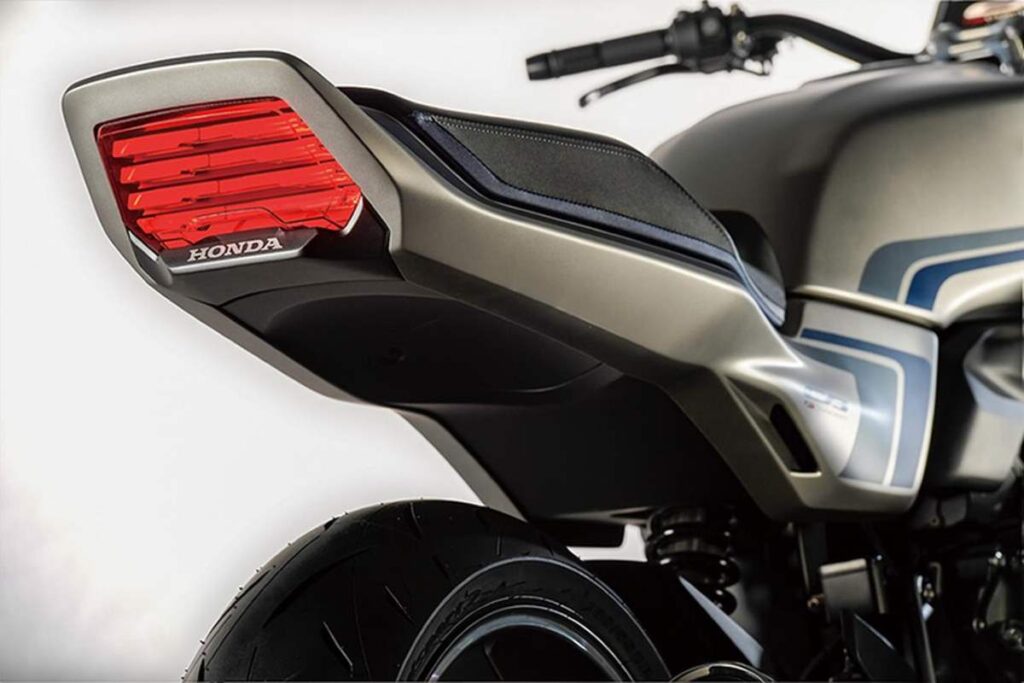 imagem da lanterna traseira da nova Honda CB-F Concept