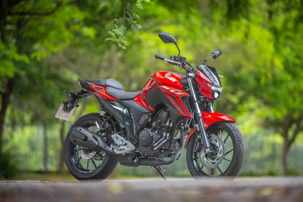 imagem da nova yamaha fazer fz25 connected