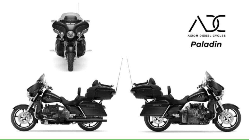 imagem moto paladin da Axiom Diesel Cycles
