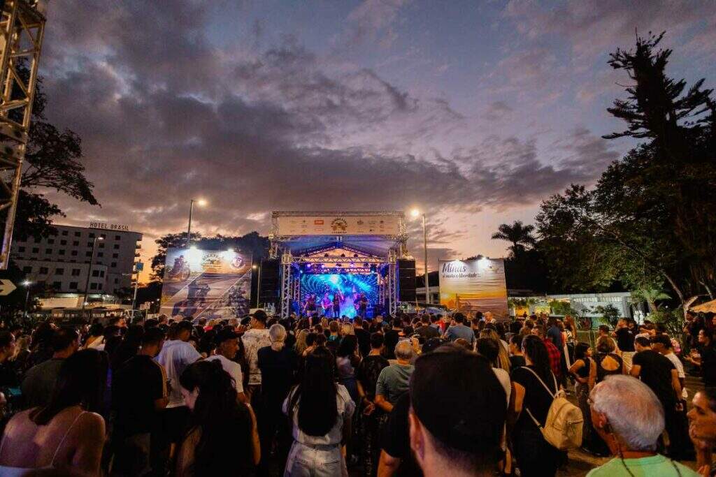 imagem banda de rock no Bike Fest São Lourenço Rock Festival 2025