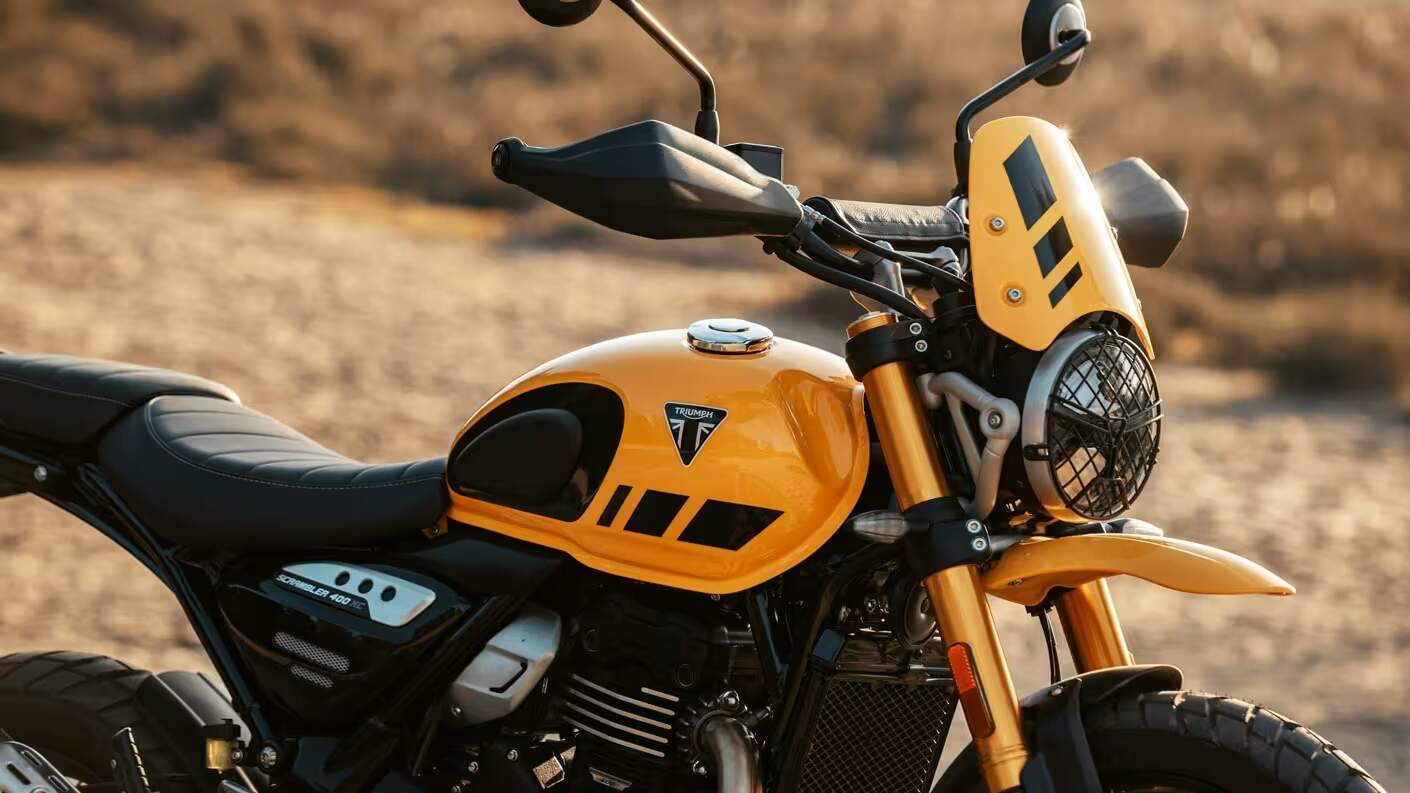 Triumph Scrambler 400 XC chega à Europa; teremos no Brasil?