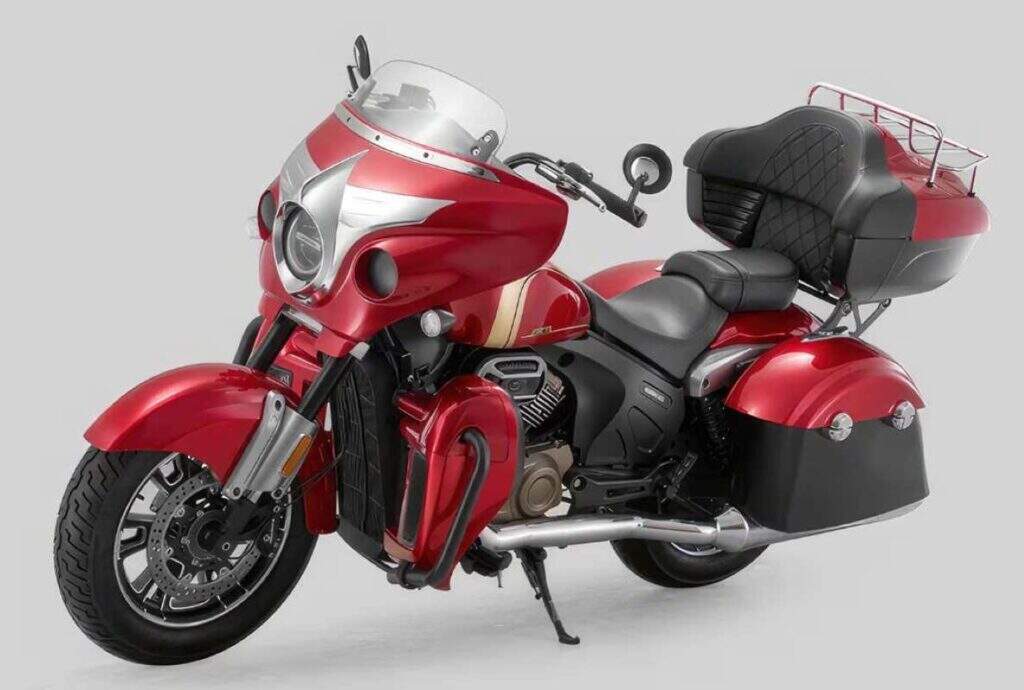 imagem da nova QJMotor SRV400 Tourer