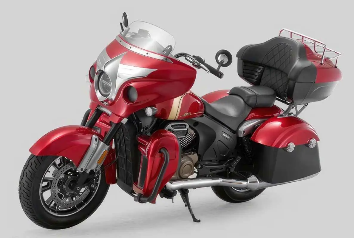 imagem da nova QJMotor SRV400 Tourer
