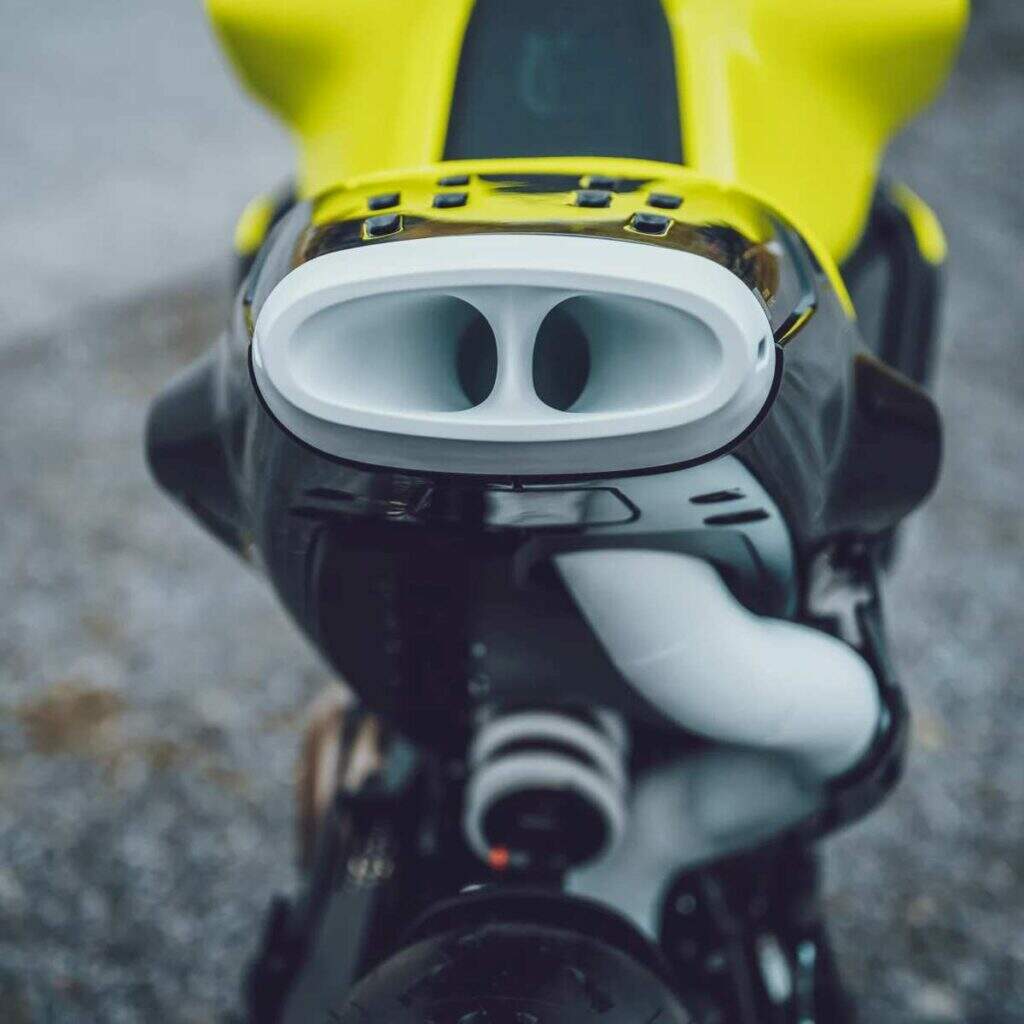 imagem da ponteira da Husqvarna Vitpilen 801 Custom