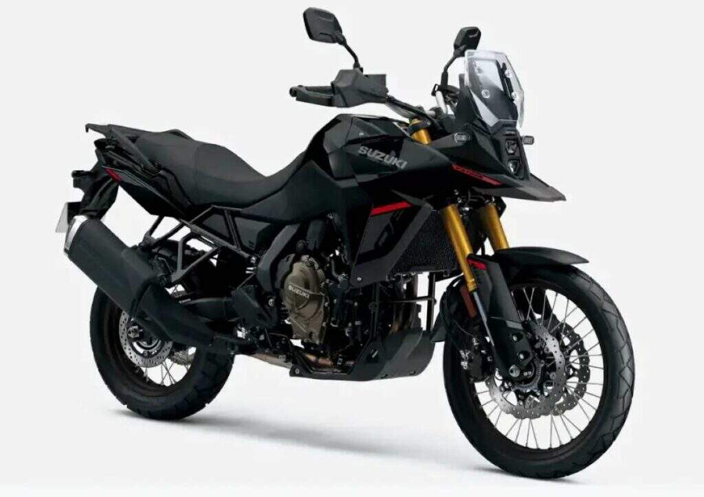 imagem da nova Suzuki V-Strom 800 2025 preta