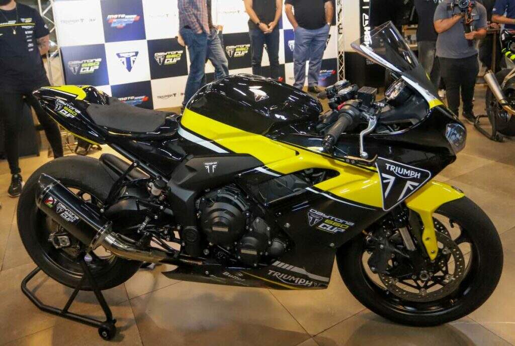 imagem Triumph Daytona 660 Cup - foto: Juliano Capreti