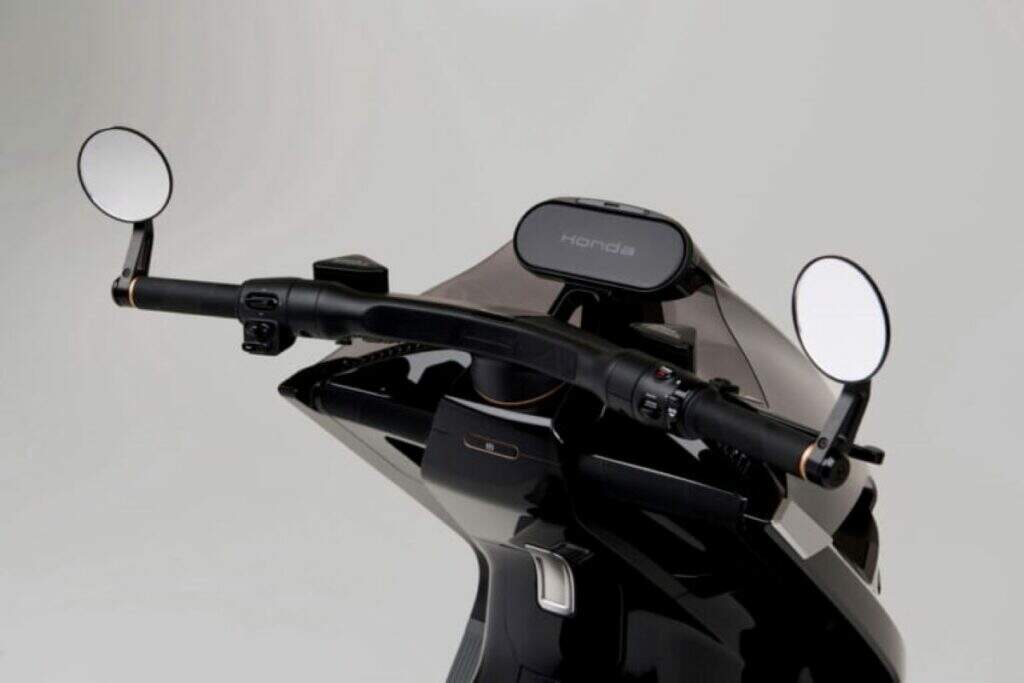 imagem do painel da honda ev concept