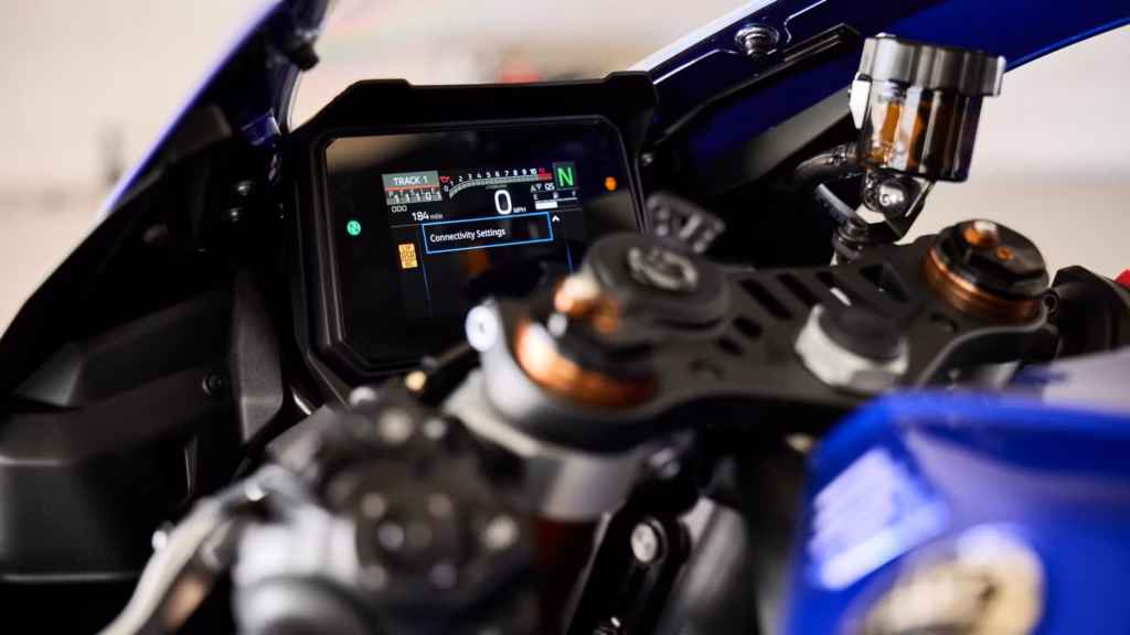 imagem cockpit Yamaha YZF-R9 2025