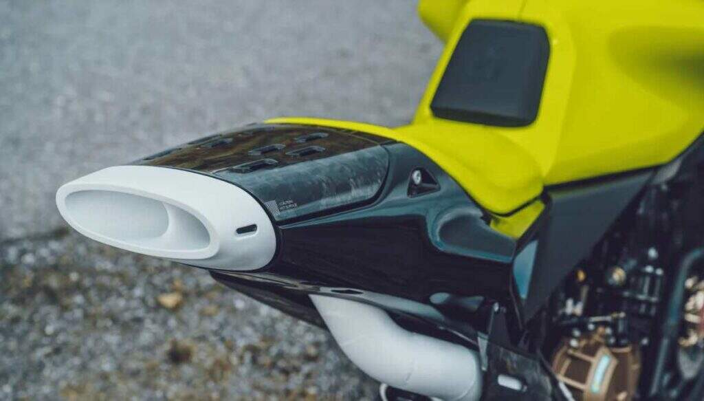 imagem da rabeta da Husqvarna Vitpilen 801 Custom