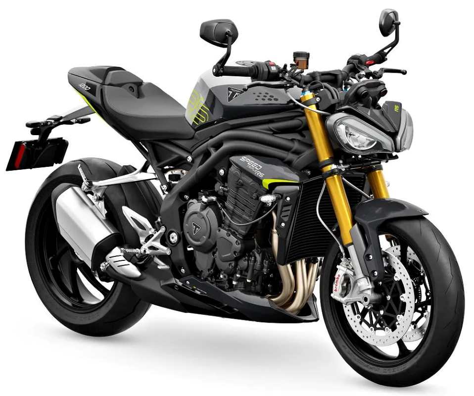 imagem frontal da triumph Speed Triple 1200 RS 2025
