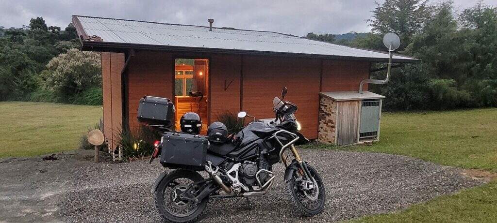 Comemorando as bodas em Urubici de Tiger 1200 Black Edition