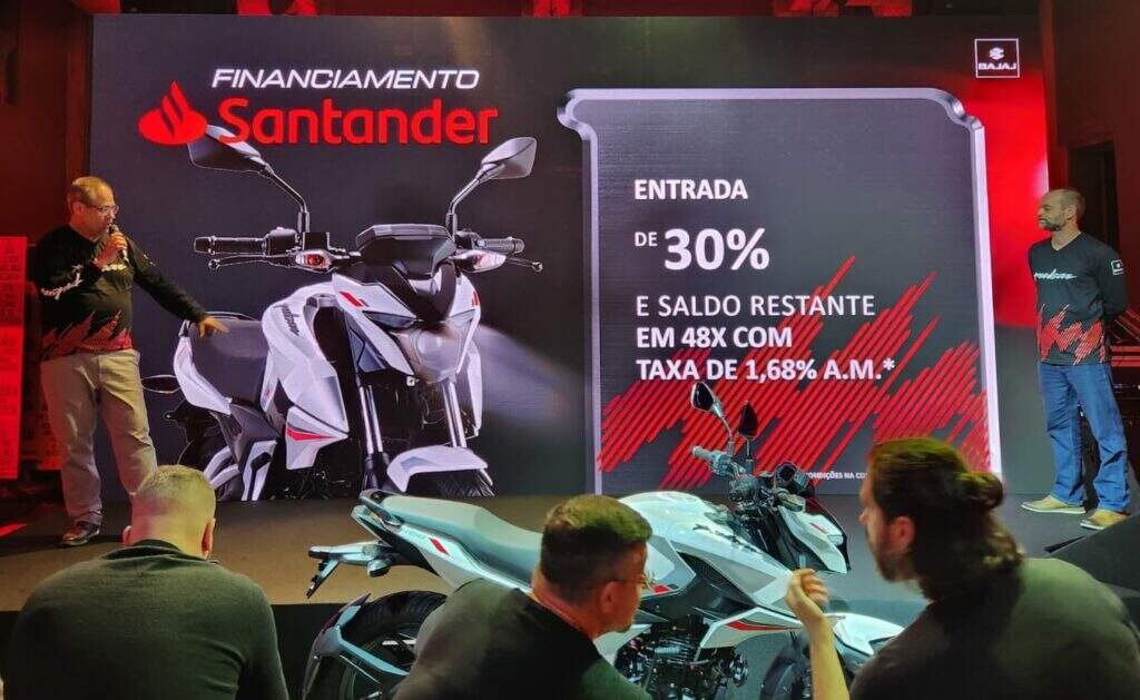 Financiamento da Bajaj Pulsar N150