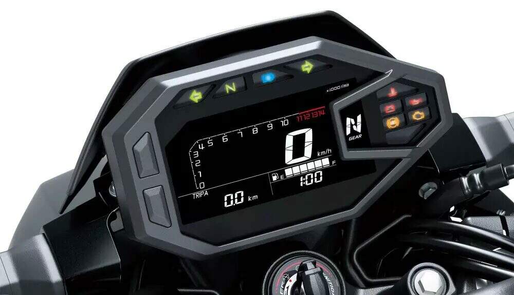 imagem painel tft kawasaki z500