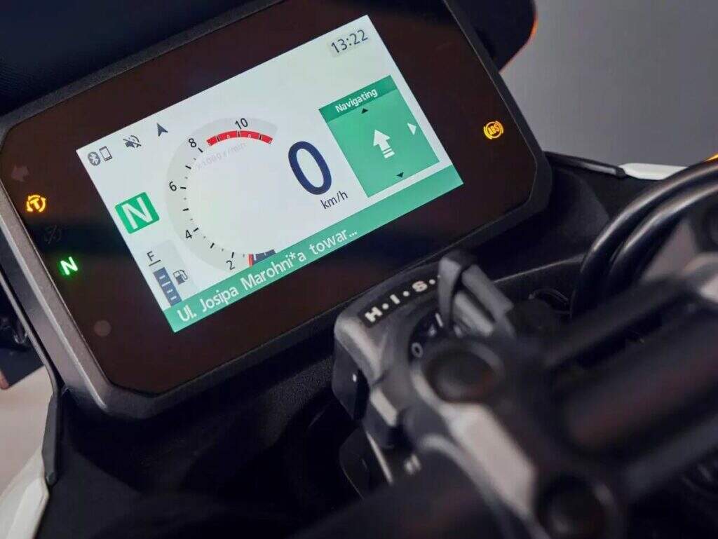 imagem painel tft honda cb500 hornet