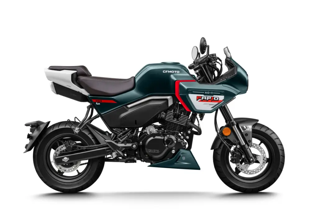 imagem CFMoto Papio XO-1 preta
