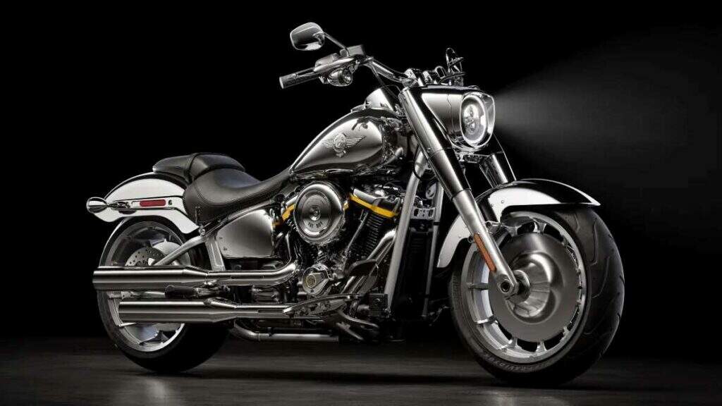 imagem frontal lateral fat boy 2025