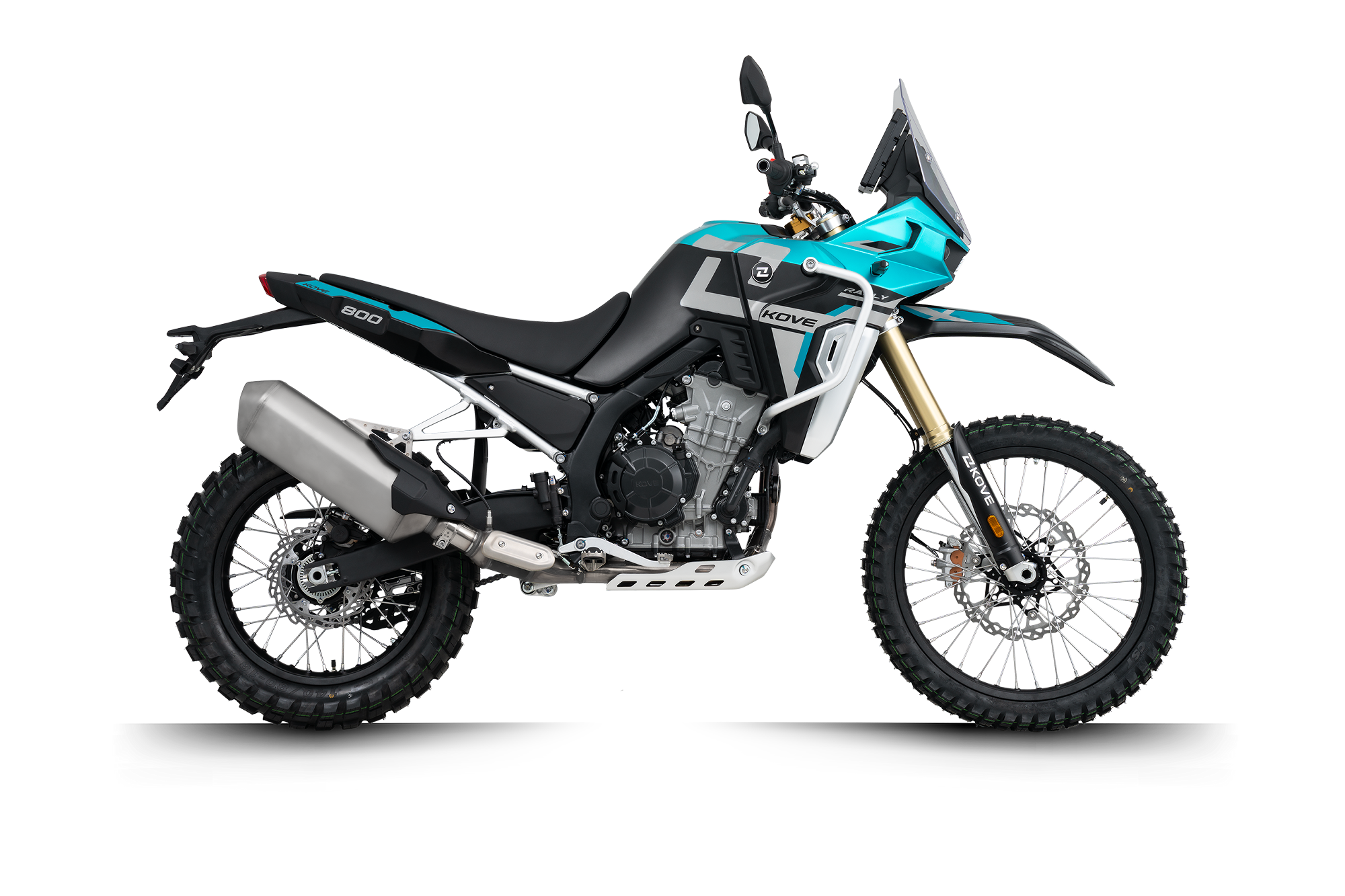 imagem lateral Kove 800X Rally