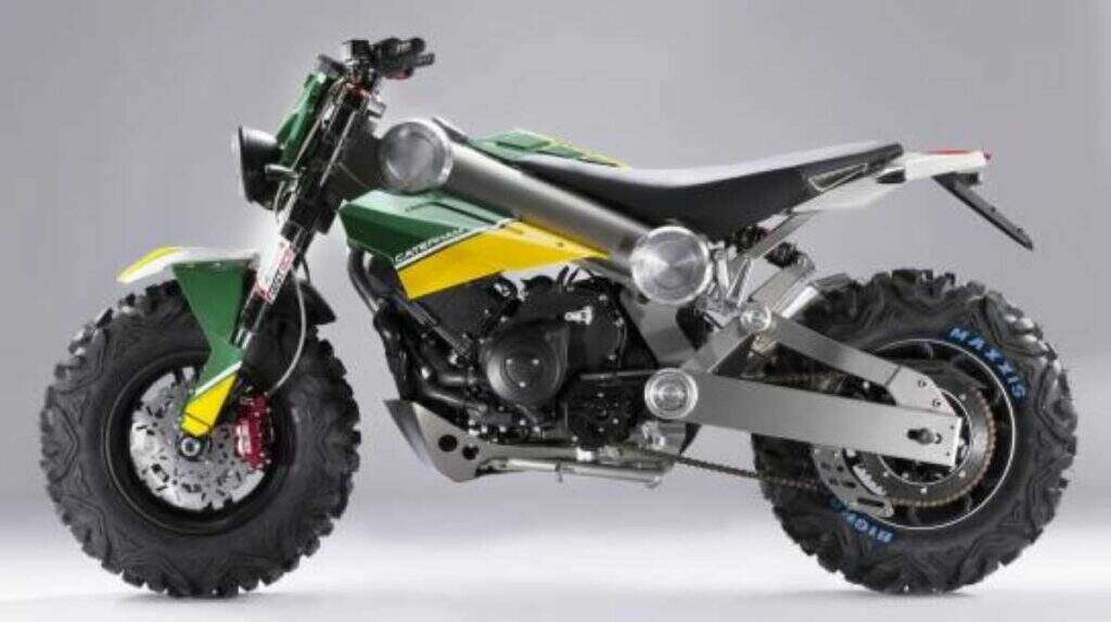 imagem lateral Caterham Brutus 750