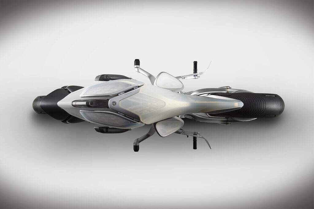 imagem vista de cima yamaha motoroid2
