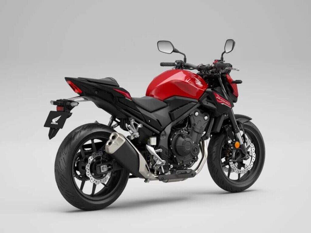 imagem traseira honda cb500 hornet