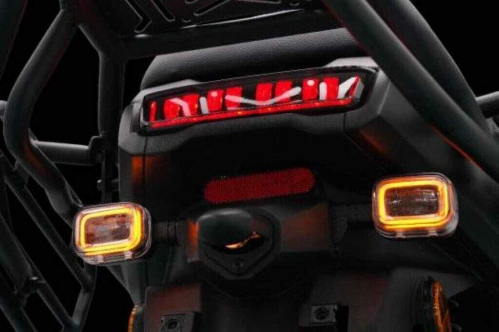 imagem traseira Keeway EZI X-Road