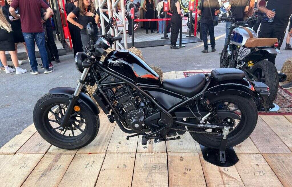 Honda Rebel 300 no Capital Moto Week
