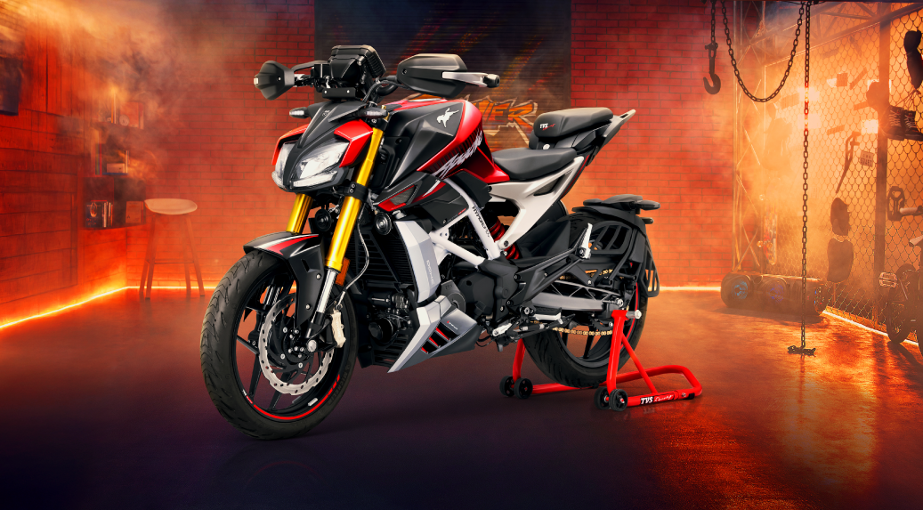 TVS Apache RTR 310 2025 estreia com novo visual, mais eletrônica e kits de personalização