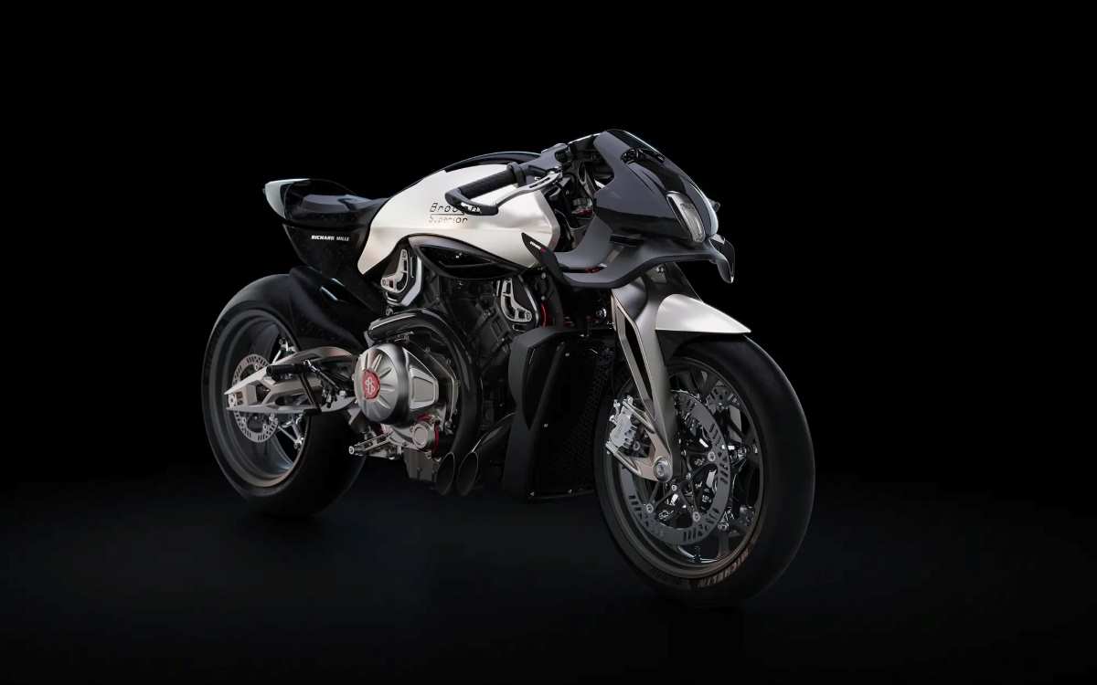 Brough Superior RMB01 mescla arte, luxo e alto desempenho em duas rodas