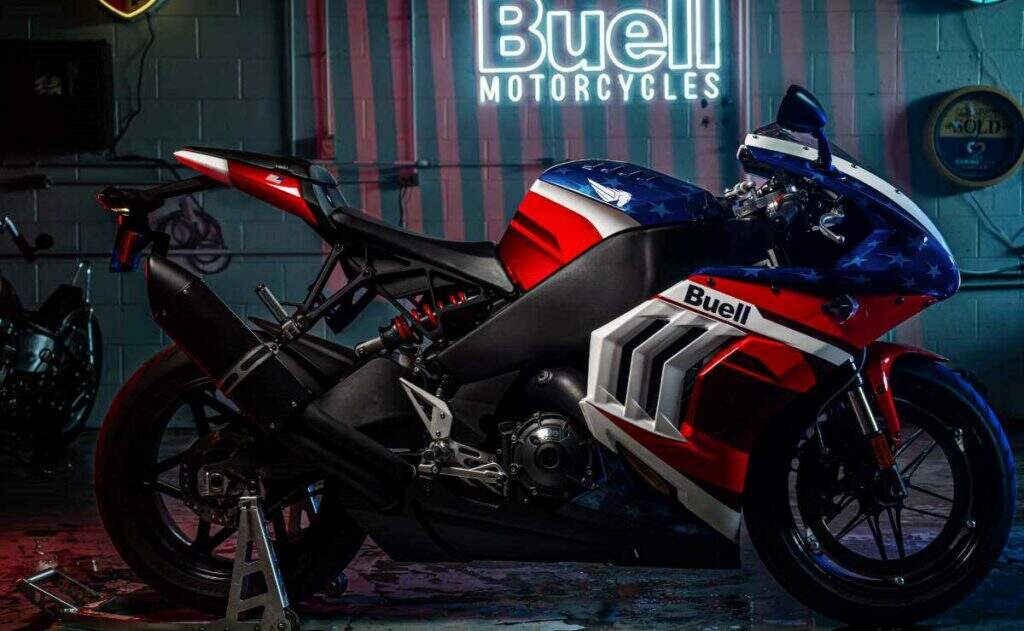 imagem lateral Buell Hammerhead Freedom Edition 2025