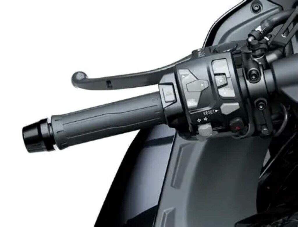 imagem punho esquerdo Kawasaki Ninja H2 SX