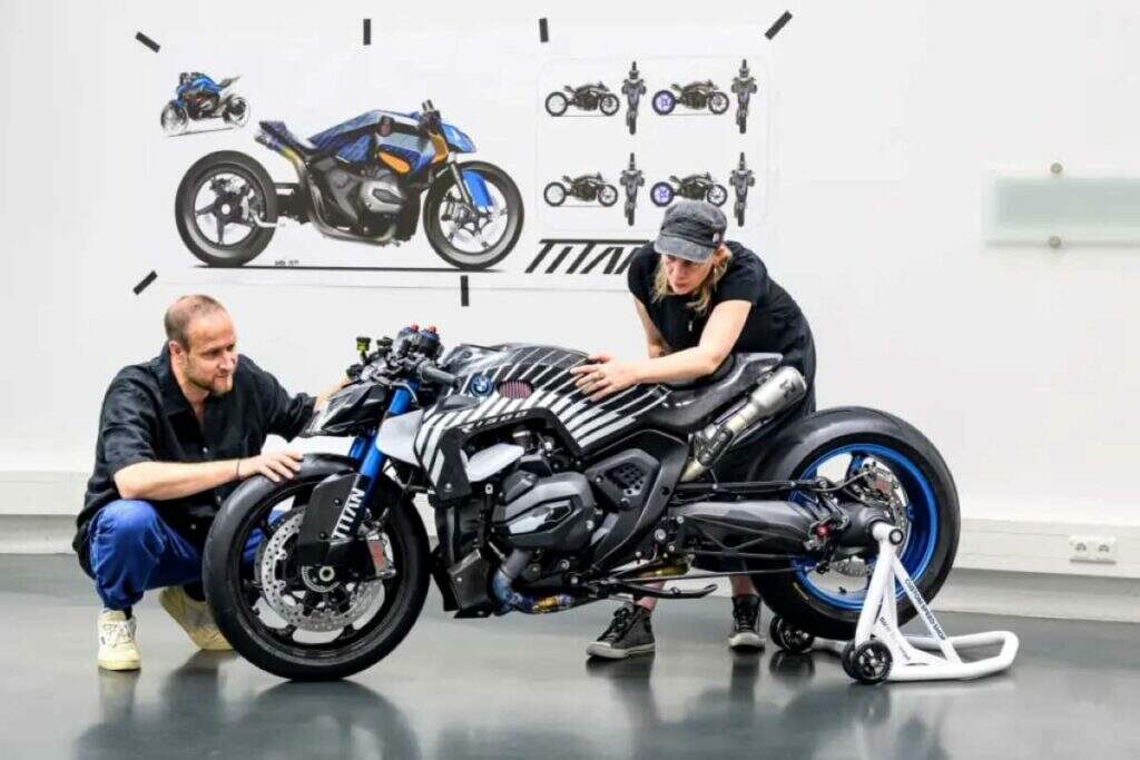 imagem BMW R 1300 R "TITAN" em desenvolvimento