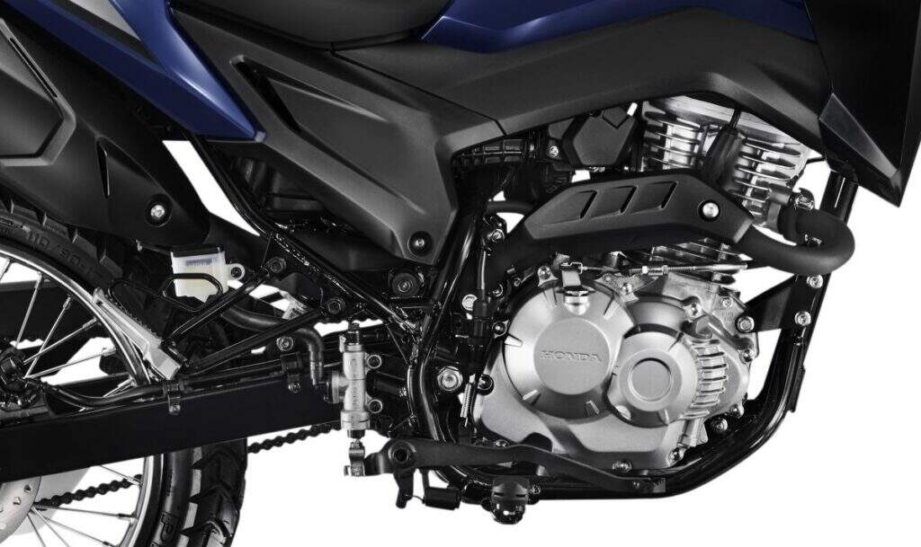 Motor da Honda NXR Bros 160 2026