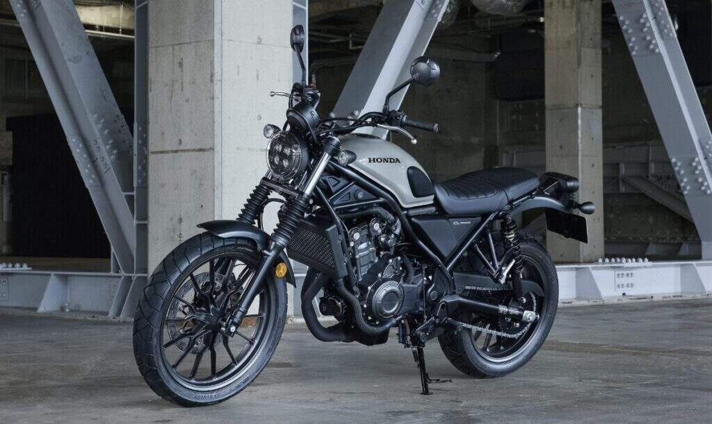 Honda CL500 pearl deep mud grey