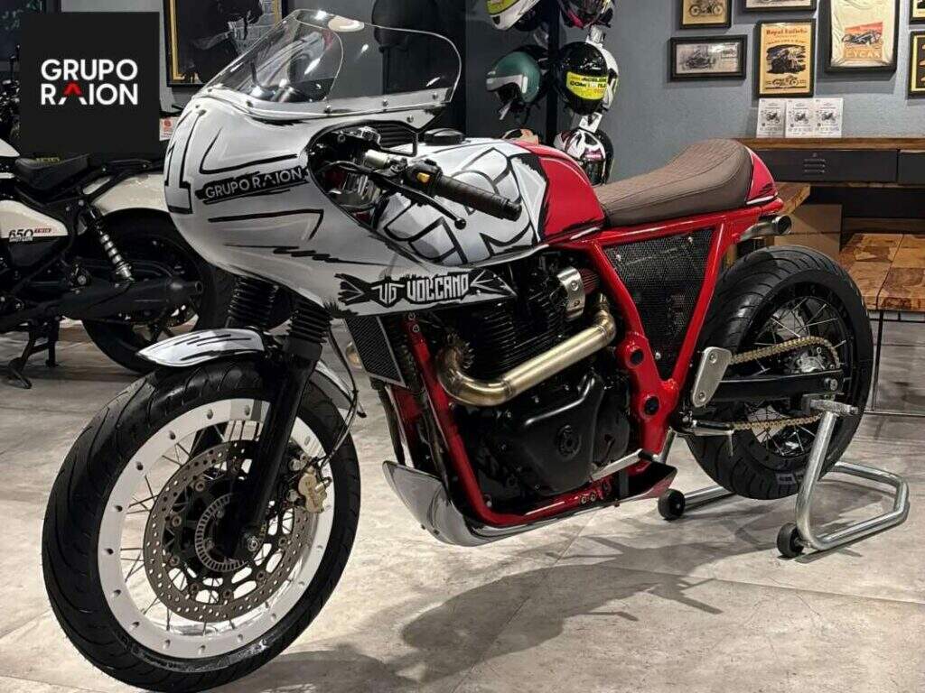 imagem da moto da rede raion participante do concurso royal enfield BTR Dealer Build Off 2025