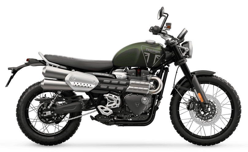Triumph Scrambler 1200 X Matt Khaki Green