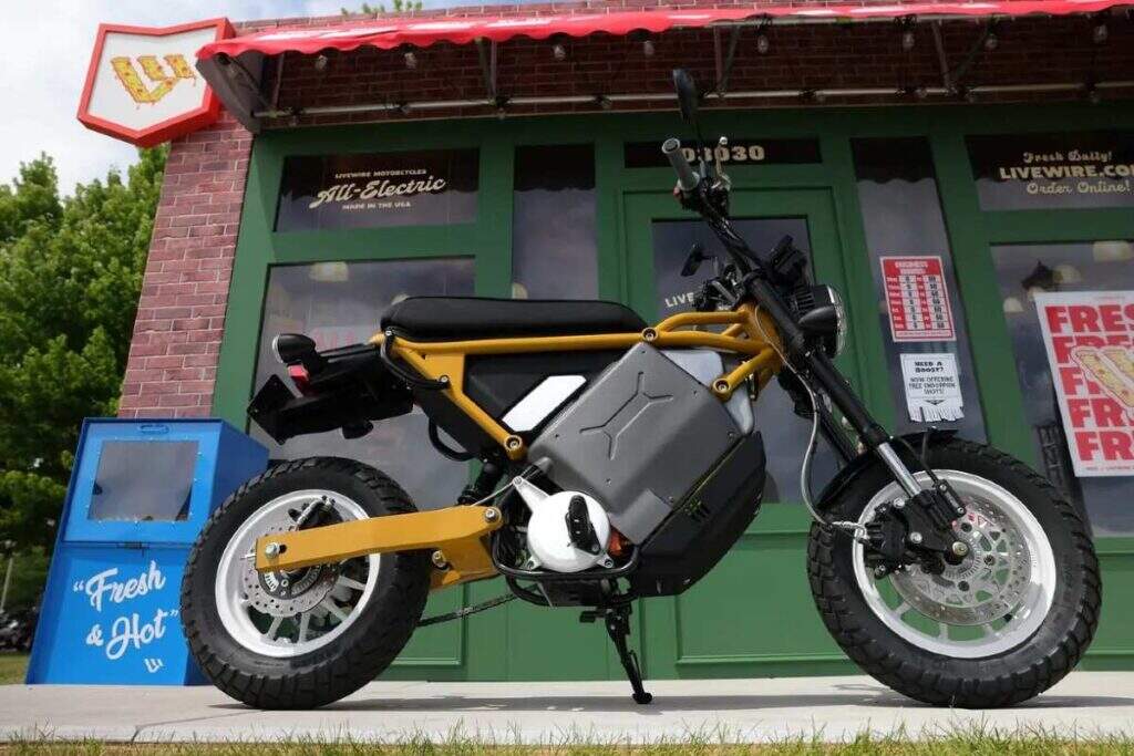 imagem das novas motos elétricas LiveWire Doki da Harley-Davidson