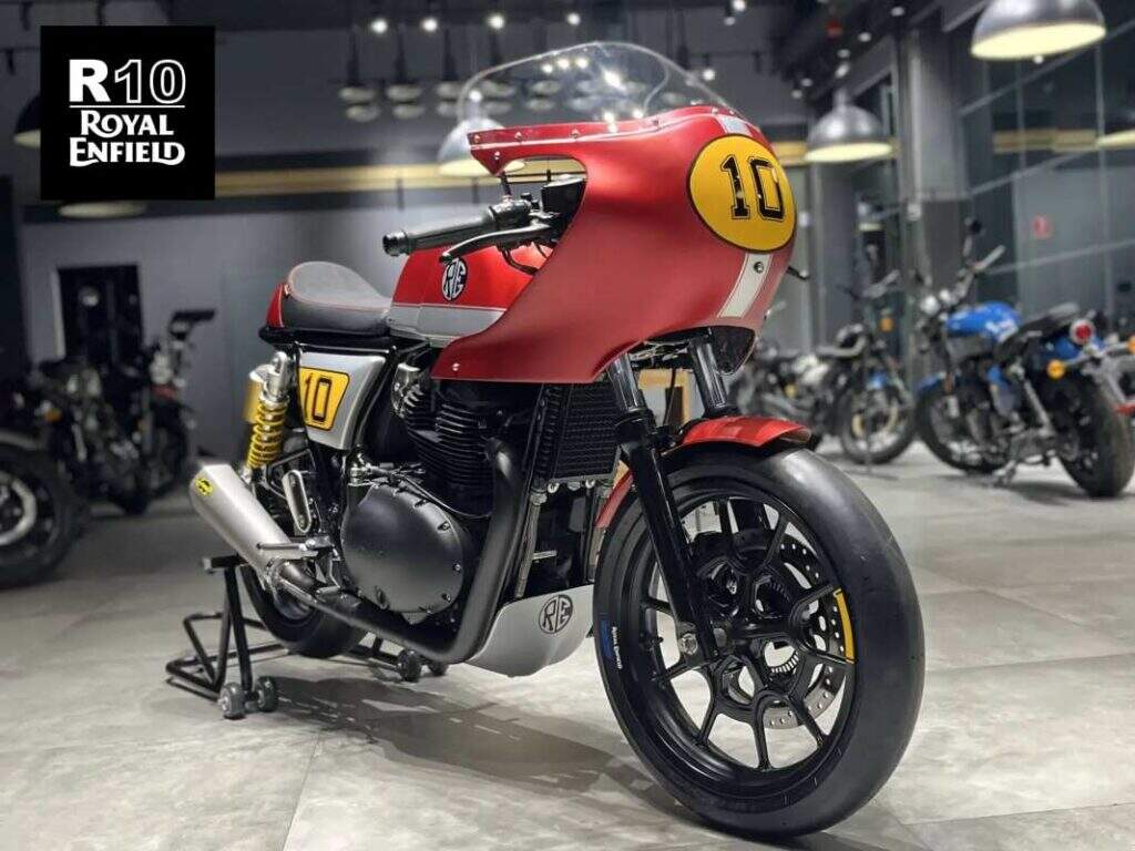 imagem de moto do concurso royal enfield BTR Dealer Build Off da loja r10 de são paulo