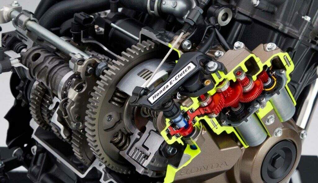 imagem sistema de câmbio e-clutch da honda