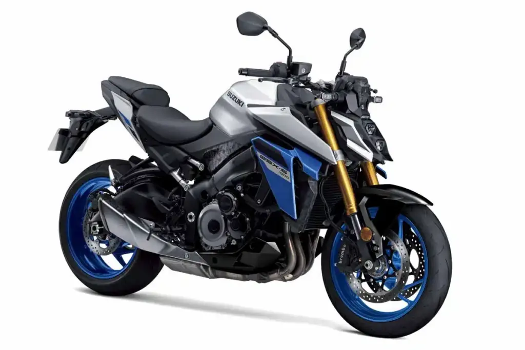 imagem lateral da super naked suzuki gsx-s 1000 2025