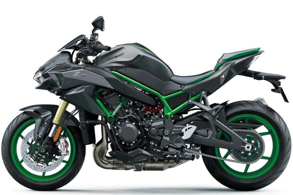 imagem lateral esquerda da kawasaki z h2 2026