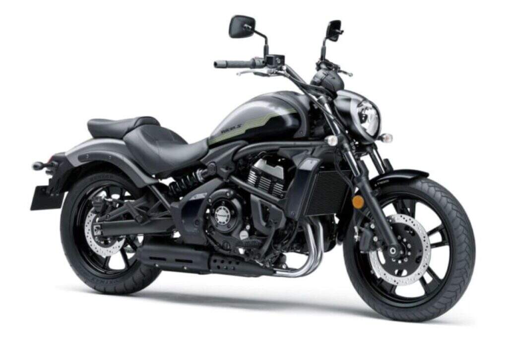 imagem lateral frontal da nova kawasaki vulcan s 650 2026