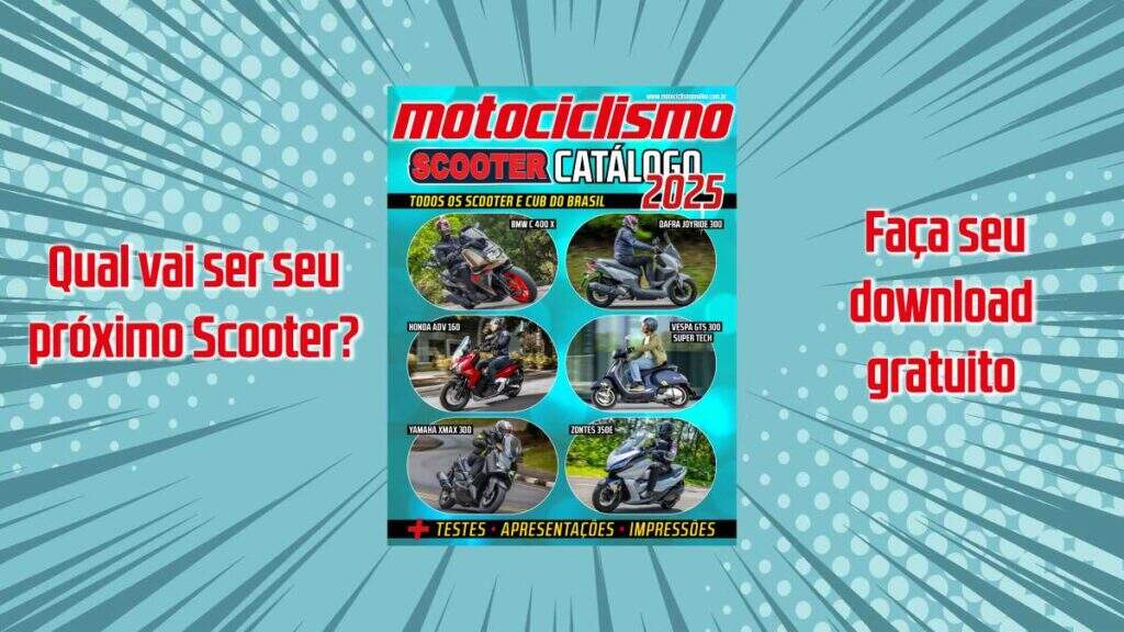 imagem banner scooter catálogo do site motociclismoonline