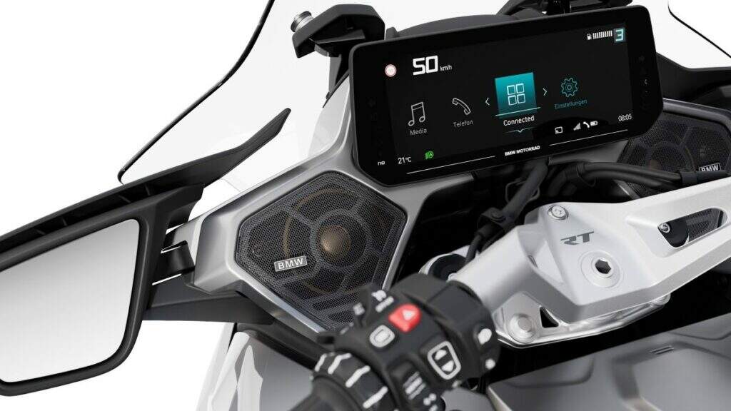 Multimidia de 10,25 polegdas da BMW R 1300 RT