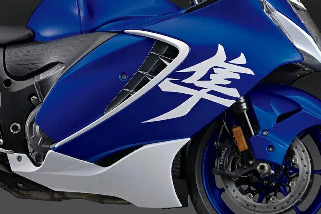 imagem da carenagem da gsx-r 1300 hayabusa special edition 2025